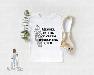 Member of the Ice Cream Appreciation Club