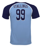 Customized Name & Number Blue Stingers Fan Jersey