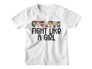 Fight Like A Girl Superheroes