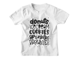 Donuts Ice Cream Cookies Sprinkles Brownies Food