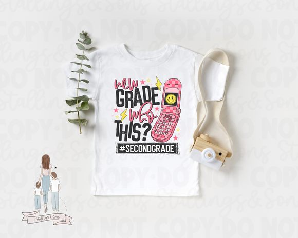 2nd New Grade Pink Back to School